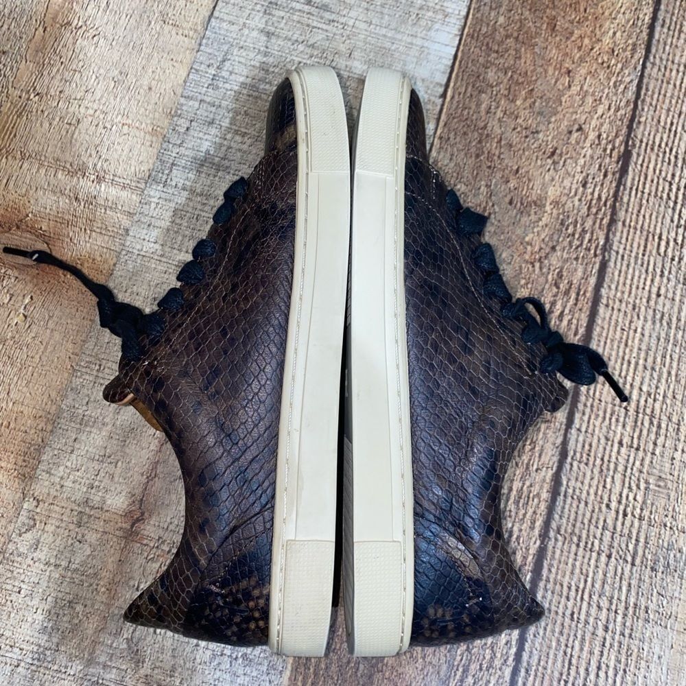 Frye Snake Embossed Leather Sneaker - Picture 5 of 11